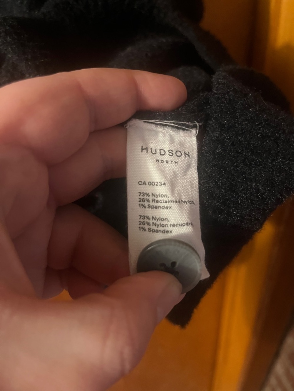 Woman’s Hudson North Classic Black V-Neck Button Front Cardigan 2X - Picture 3 of 5